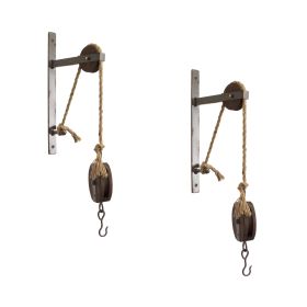 Industrial Pulley Mounting Bracket (Set of 2)
