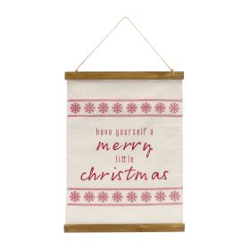 Merry Christamas Wall Banner 20"H