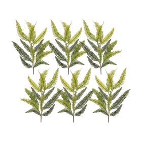 Varigated Fern Foliage Spray (Set of 6)
