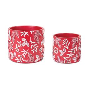 Winter Foliage Planter (Set of 2)
