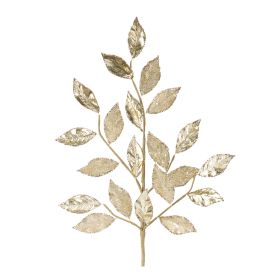 Glittered Leaf Spray (Set of 2)