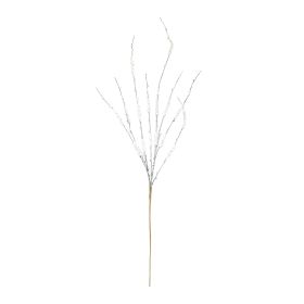 Flocked Tinsel Branch (Set of 12)
