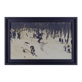 Vintage Ski Jump Wall Décor 11.75"L