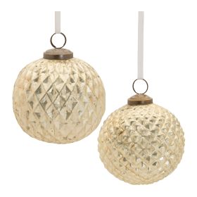 Harlequin Glass Ornament (Set of 6)