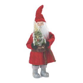 Standing Santa Décor 15"H
