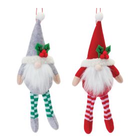Plush Gnome Ornament  (Set of 12)