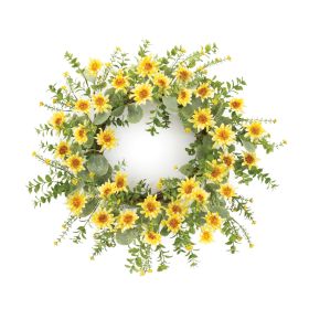 Gerbera Daisy Wreath 20"D