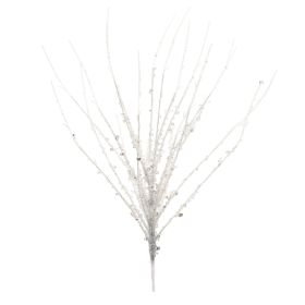 Beaded Icy Twig Branch (Set of 6)