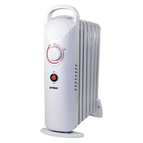 Optimus 700-Watt Electric Portable Oil-Filled Radiator Heater