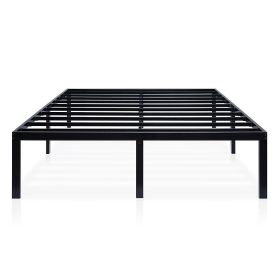 King size 16-inch High Heavy Duty Metal Platform Bed Frame