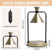 Candle Warmer Lamp, Electric Lamp Wax Melter with Timer, Dimmable for Jar Candles, Light Compatible Small and Large Candles,Gifts Mom