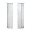 Botanical Printed Texture Sheer Window Pair