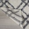 Geo Diamond Yarn Dyed Cotton Tufted Bath Rug