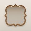 24 inch Wall-Mounted Silver Decorative Round Wall Mirror for Home, Living Room, Bedroom, Entryway