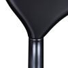 Noguchi-Style Glass Triangle Coffee Table Wood Base Black 12mm thickness Fit For Living Room