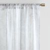 Botanical Printed Texture Sheer Window Pair