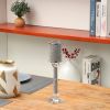 Ambrose Exquisite Small Candle Holder (2.75" L X 2.75" W X 10.25" H)