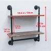 Industrial Pipe Shelf Bathroom Shelves Wall Mounted