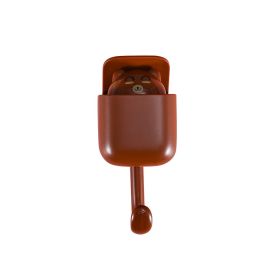 Creative Bear Free Punch Door Hook (Color: Brown)