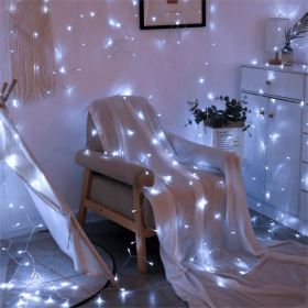 6.56ft/9.84ft/12.12ft/32.8ft Led String Lights; Christmas Party Lights Suppliers (Color: Light White)